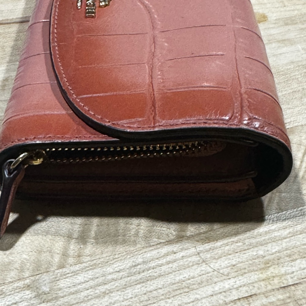 Coach Croc Embossed Ombr Long Wallet - image 2